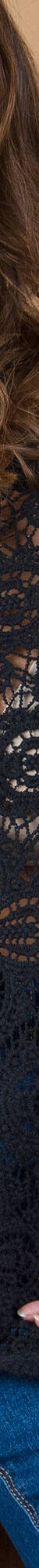 Top macramé à écailles, manches pagodes (noir) Top macramé à écailles, manches pagodes (noir)